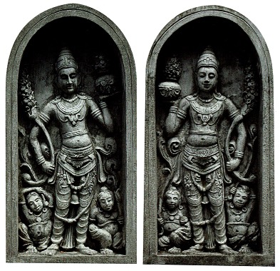 Guardstone: the Naga King as a celestial prince
